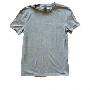 Women's ASOS Grey Short Sleeve T Shirt Size Large Cotton Casual Lightweight